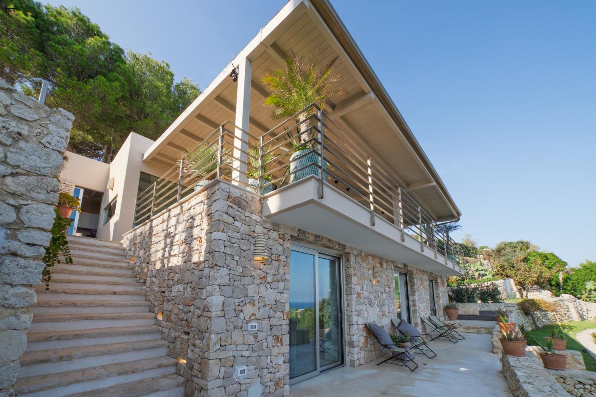 Villa Cliff Gagliano del Capo Bagian luar foto