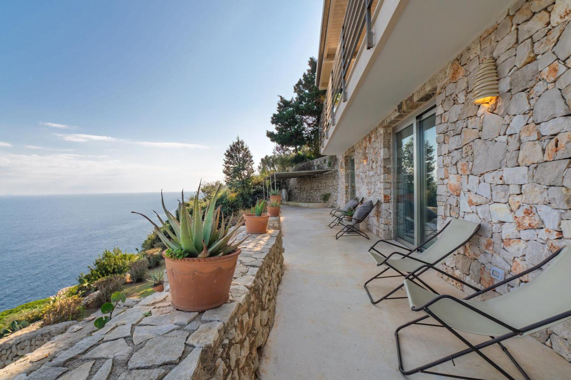 Villa Cliff Gagliano del Capo Bagian luar foto