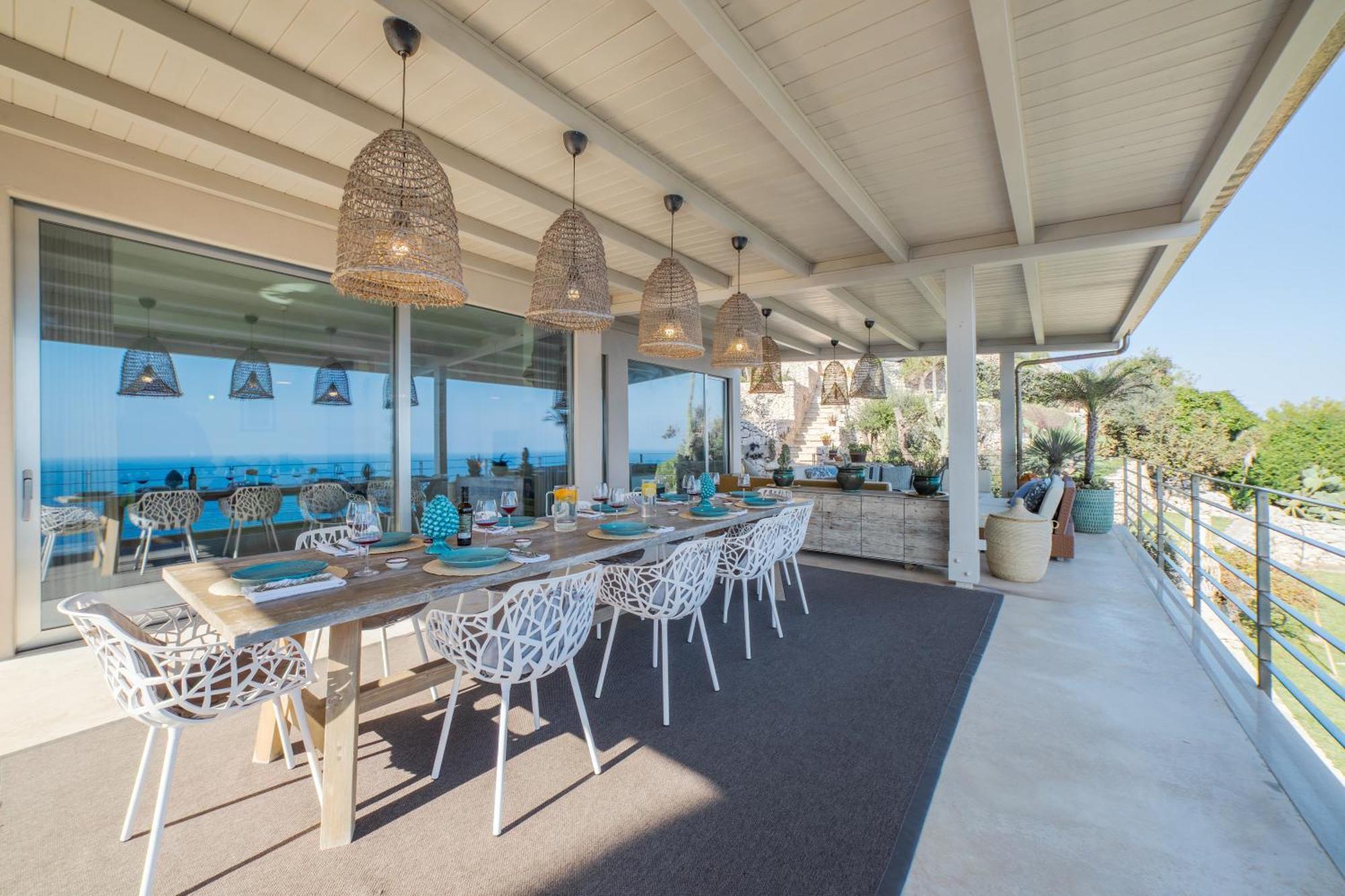 Villa Cliff Gagliano del Capo Bagian luar foto